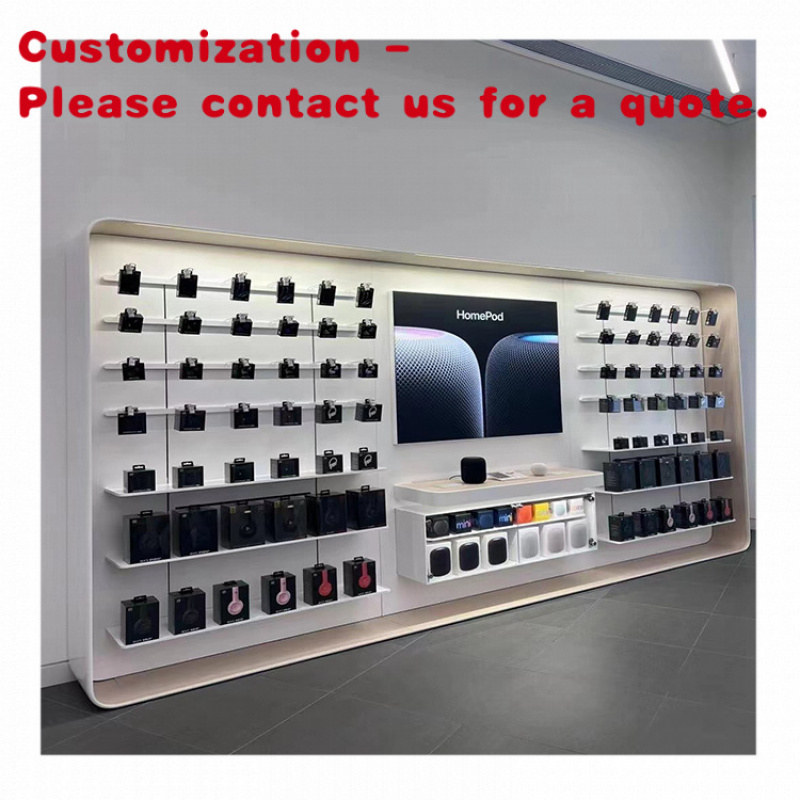Phone Accessories Shop - Modern Cep Telefonu Aksesuarları Dolabı Duvar