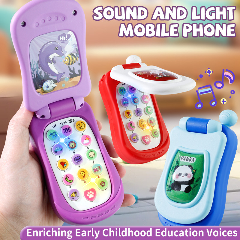 Phone Accessories Baby - Bulmaca Erken Eğitim Müzikli Cep Telefonu