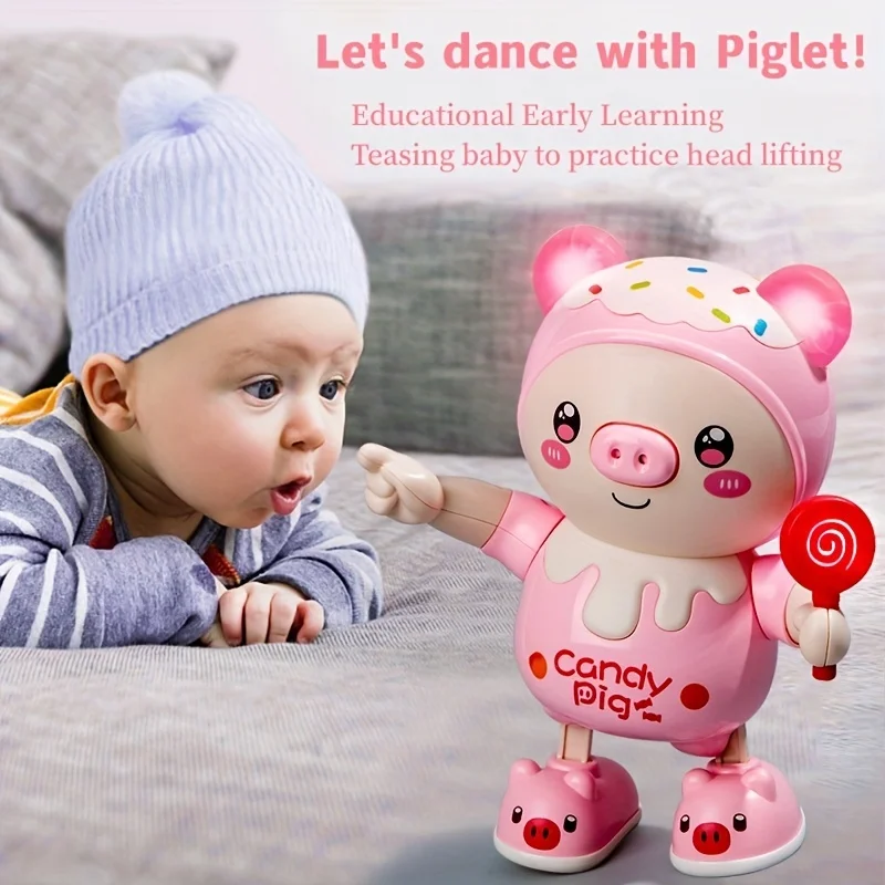 Phone Accessories Baby - Elektrikli piggy ile müzikli ışık hareket