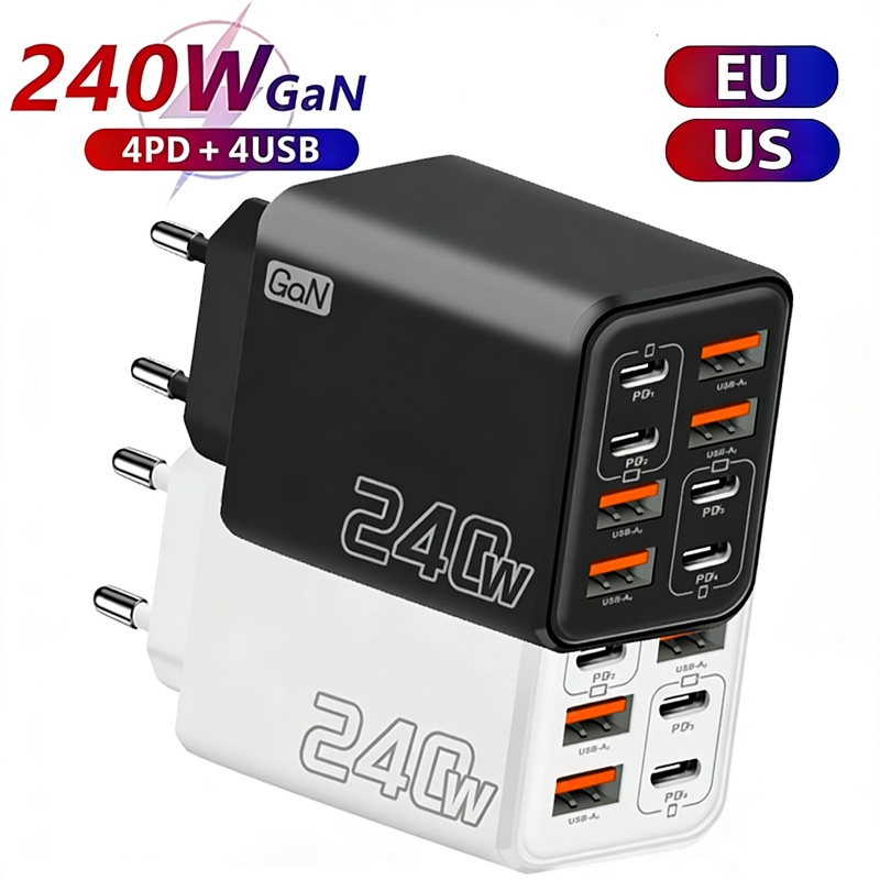 Phone Accessories Wholesale - 8'i 1 arada GaN Masaüstü USB