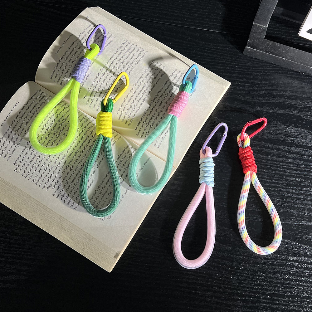 Phone Accessories Pouch - Örgü Landyard Floresan Kolye Cep Telefonu