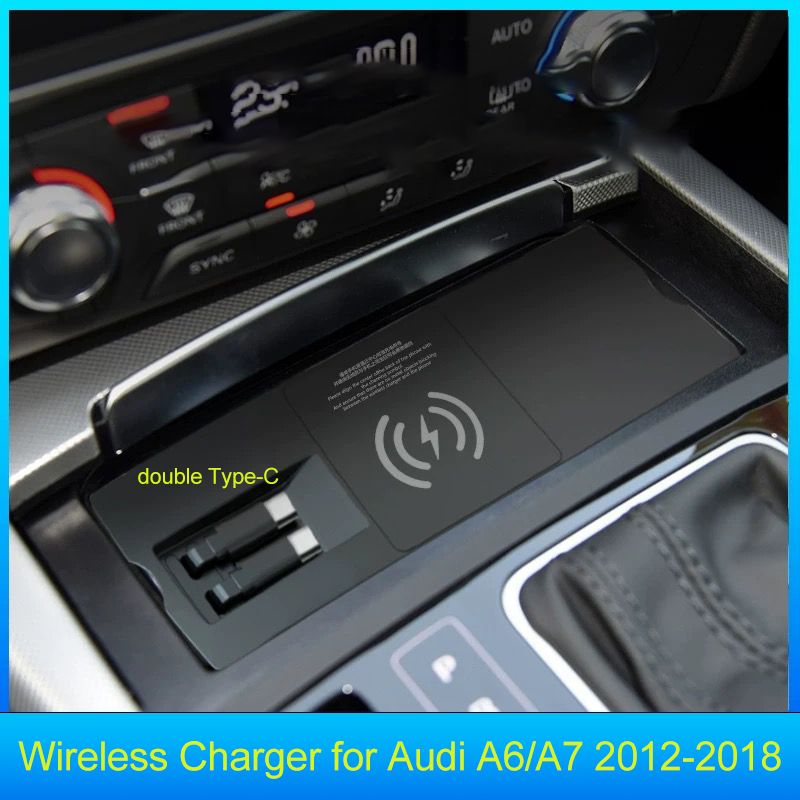 Phone Accessories Types - Audi için A6L A7 C7 Kablosuz