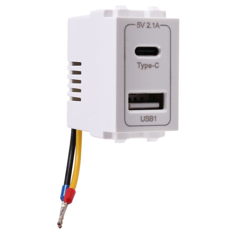 Phone Accessories Types - ABVO-Yeni 5V 2.1A USB Tip-C Çift