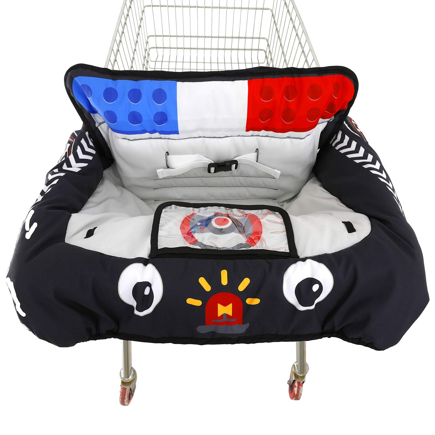 Phone Accessories Baby - Karikatür Araba Bebek Alışveriş Arabası Örtüsü,