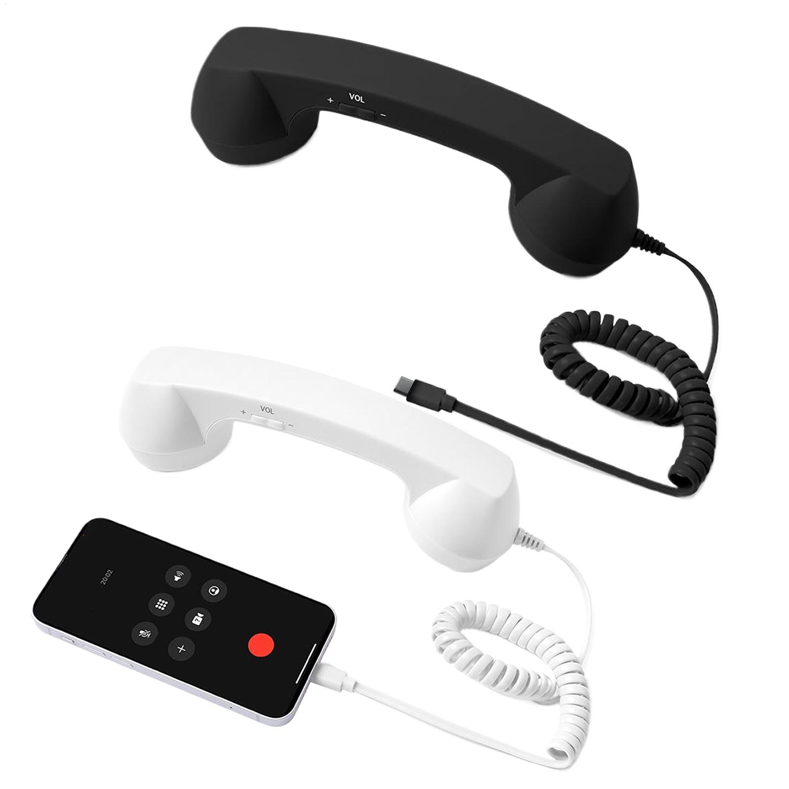 Phone Accessories Types - Tip-C Retro Telefon Adaptörü Sabit Hat