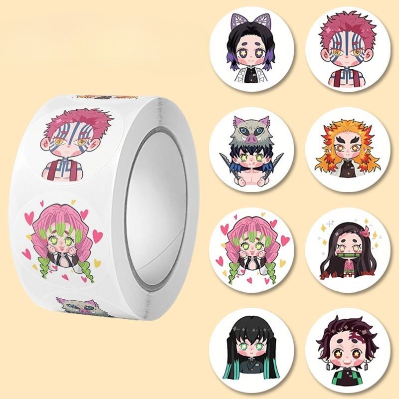 Phone Accessories Demon Slayer - 500 adet Kimetsu no Yaiba Kawaii