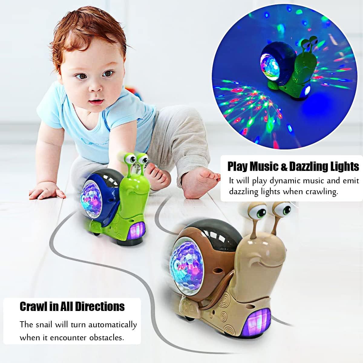 Sürünen Salyangoz Bebek Oyunca - Phone Accessories Baby incelemesi ve fiyatı