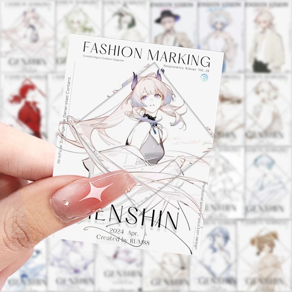 189 Genshin Impact karakter çı - Phone Accessories Poster incelemesi ve fiyatı