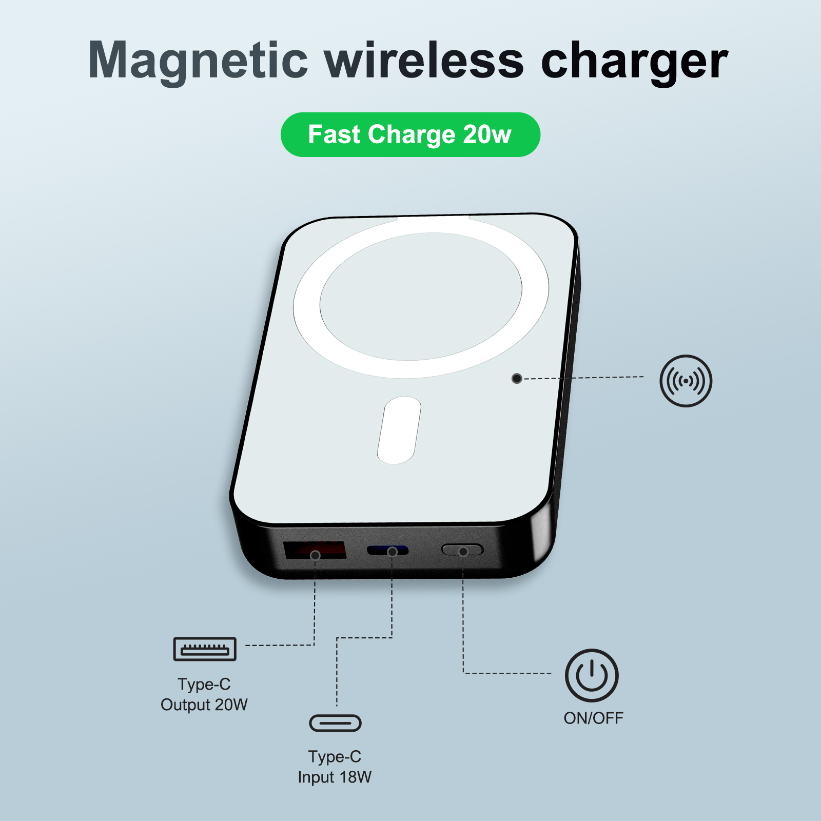 Manyetik Kablosuz Taşınabilir  - Phone Accessories Wholesale incelemesi ve fiyatı