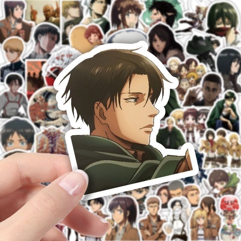 60 adet Titan Anime çıkartmala - Phone Accessories Pouch incelemesi ve fiyatı