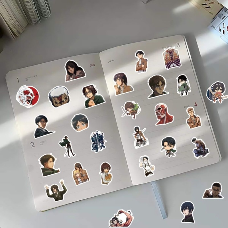 60 adet Titan Anime çıkartmala - Phone Accessories Pouch incelemesi ve fiyatı