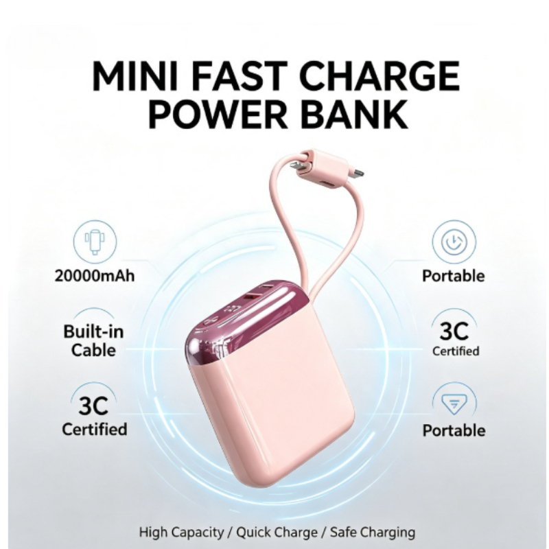 66W CCC 20000mAh Mini PowerBan - Portable Charger 20000Mah incelemesi ve fiyatı