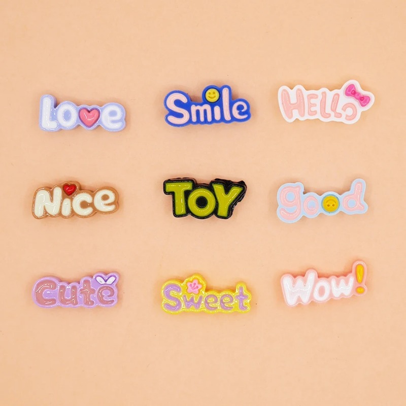 10 adet sevimli düz geri Wow L - Phone Accessories Baby incelemesi ve fiyatı