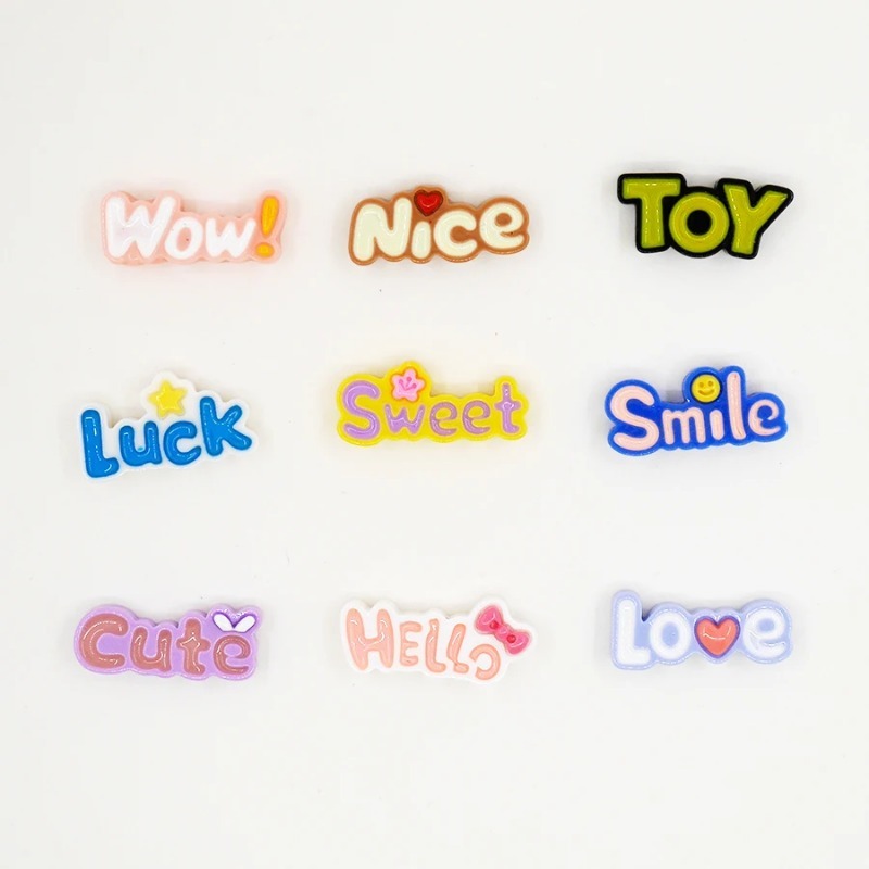 10 adet sevimli düz geri Wow L - Phone Accessories Baby incelemesi ve fiyatı