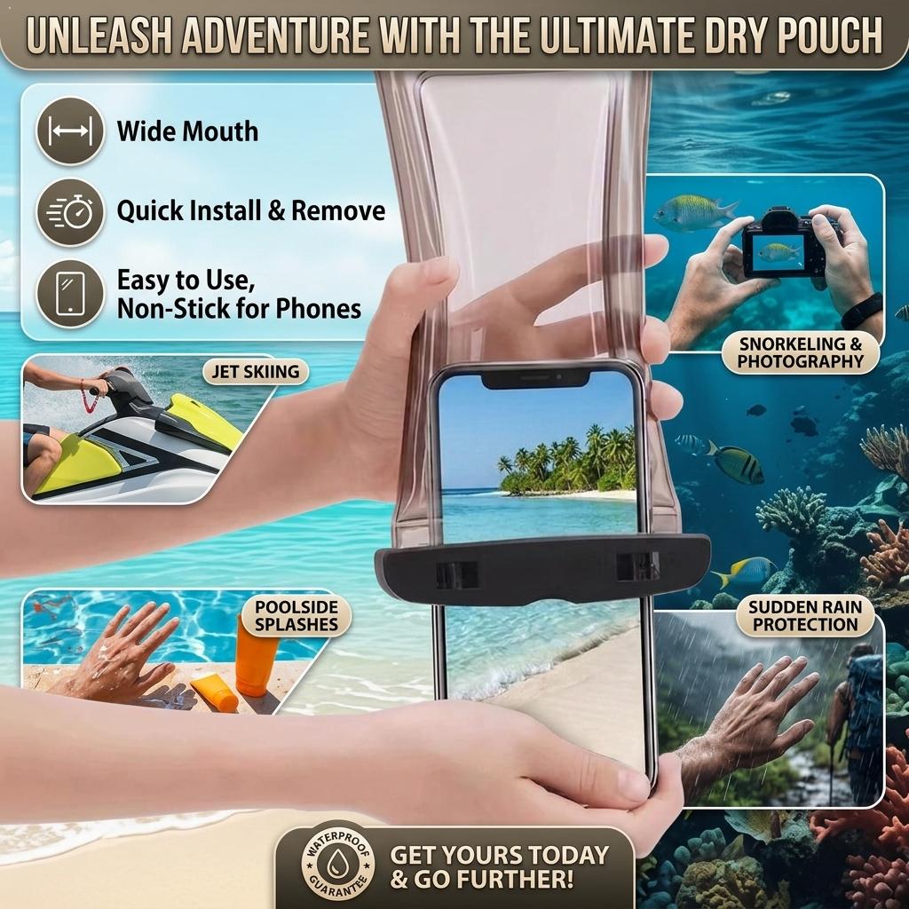 Şeffaf Su Geçirmez Telefon Kıl - Phone Accessories Pouch incelemesi ve fiyatı