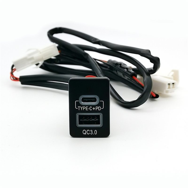 QC3.0 USB TYPE-C PD Mavi Işıkl - Phone Accessories Types incelemesi ve fiyatı