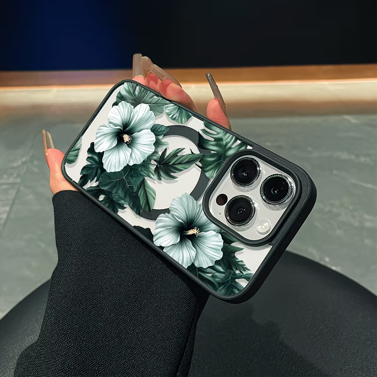 Yeşil Çiçek Desenli Telefon Kı - Apple Iphone 15 Pro Max incelemesi ve fiyatı