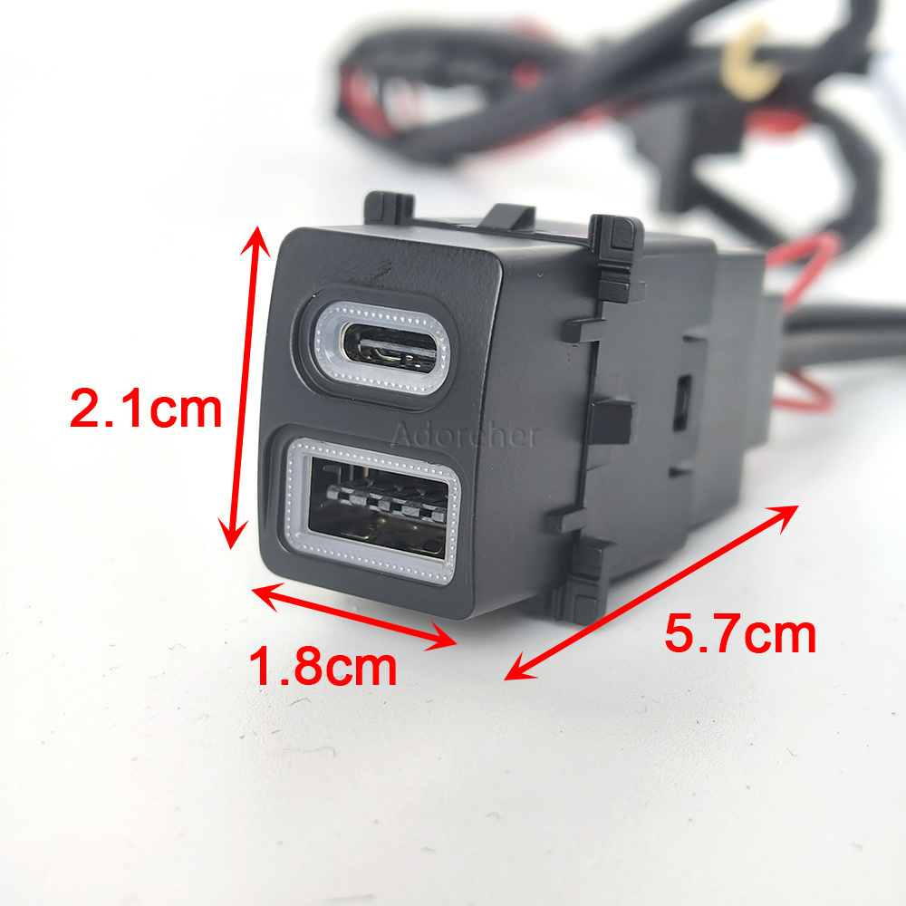 Modifiye Araba USB QC3.0 Tip-C - Phone Accessories Types incelemesi ve fiyatı
